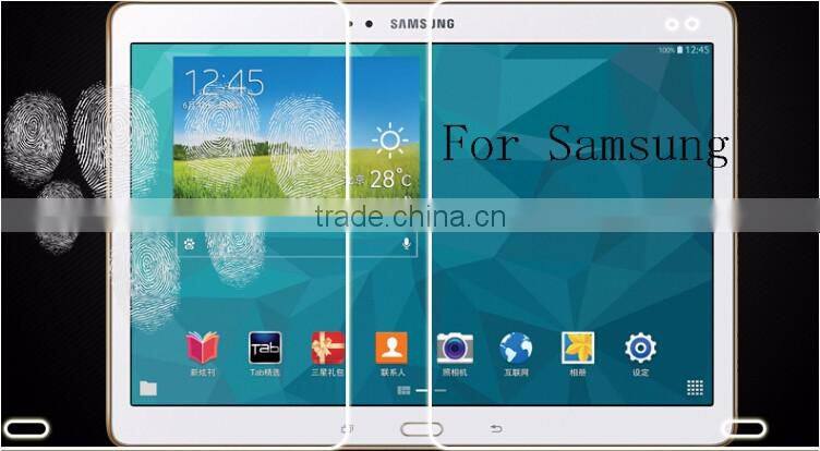 7 inch tablet laptop use 0.33mm anti-fingerprint tempered glass screen protector for samsung galaxy tab4 T231 T235 T230