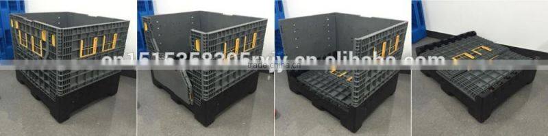 Folding Plastic Pallet Containers 1200X1000X1000mm
