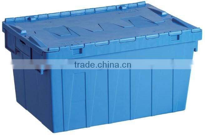 Turnover plastic tote