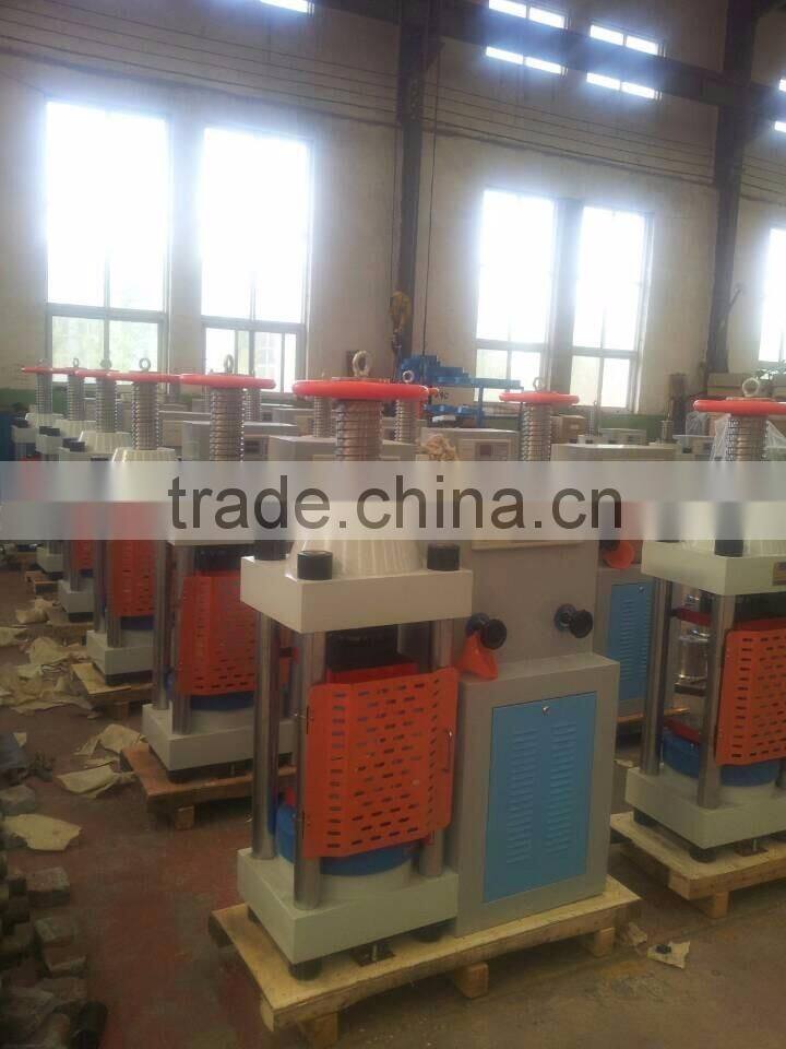 Digital display tensile flexural compression testing machine