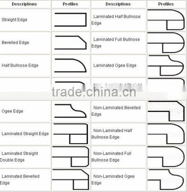 Natural Polished Brown Giallo Ornamental Countertop