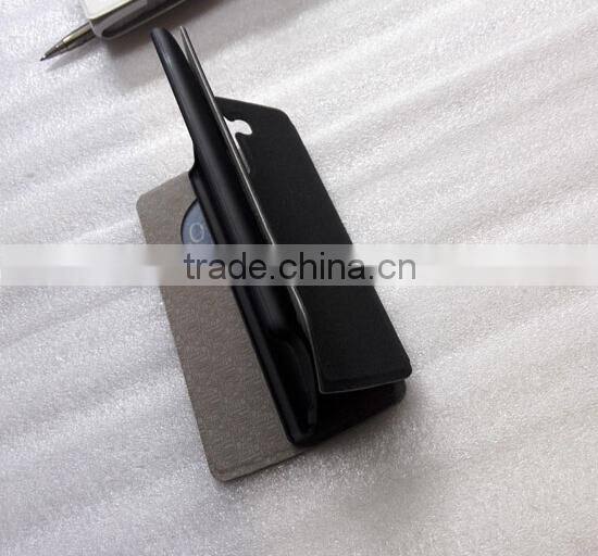 Leather Flip Case Magnetic Window Smart Cover For LG G3 cell phone