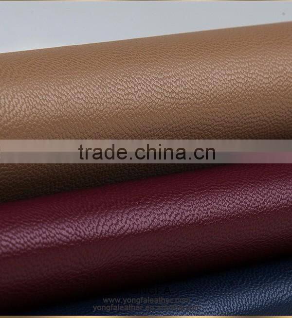 Y45 Nonwoven Backing PU Synthetic Leather for Shoes Lining