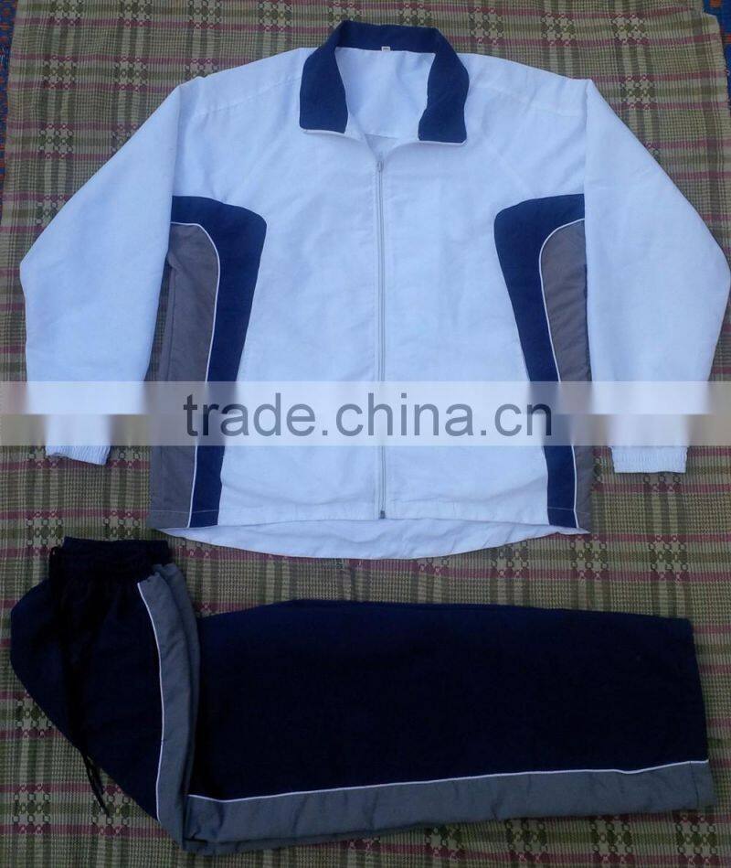 His- and-her tricot jacket wholesale fleece suits tricot suits