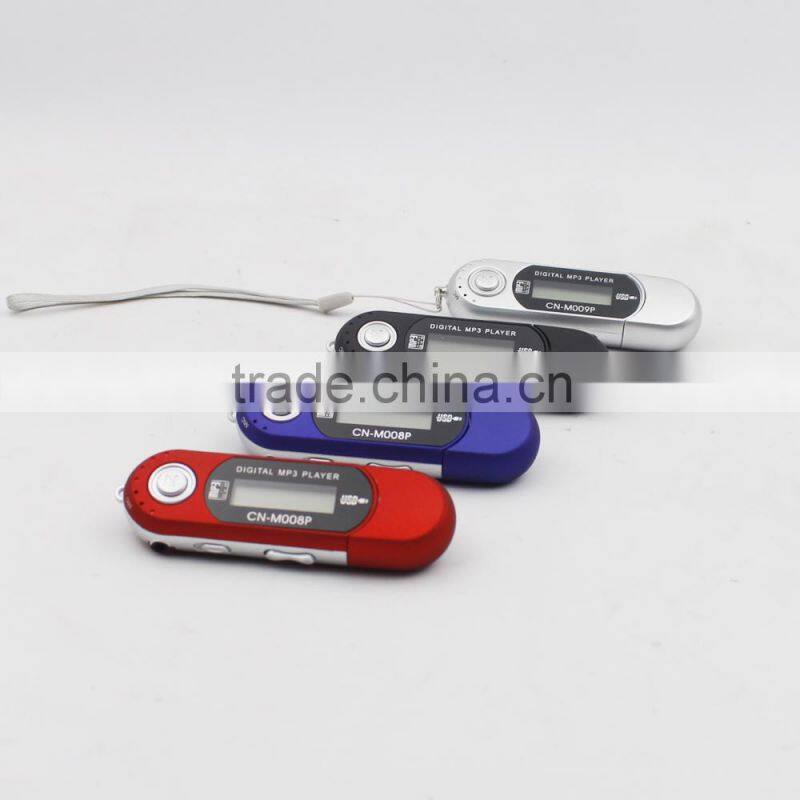 2015 HOT Top Selling Mp3 Player WITH FM Mp3, TF card support