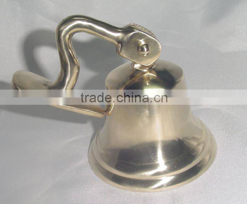 5" solid brass ship bell nautical bell door bell A8-019 (A586)