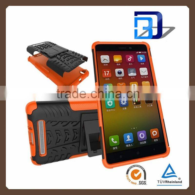 Cell phone accessory PC+TPU Hybrid Armor Case with Slim Stand phone case for Xiaomi Redmi 3 china wholesale