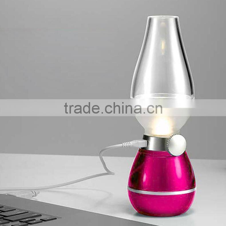 New Touch Sensitive Controller Eye Protecting Power LED Reading Blowing Lamp Rechargeable Environment Energy-saving Dask Lamp