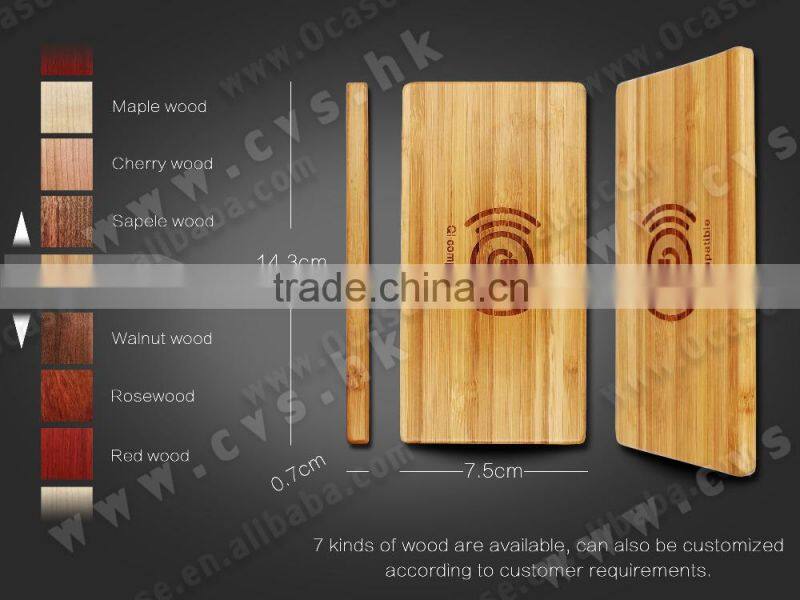 Hot Factory Outlets Wholesale Wood Charger Plates for Samsung Wireless Charger