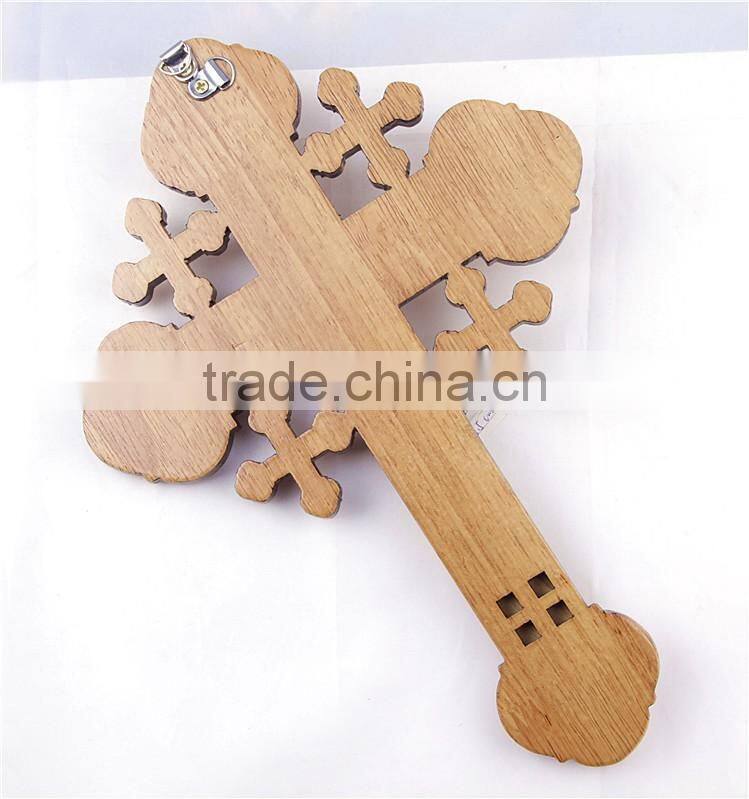 christian art gifts holy cross wood design