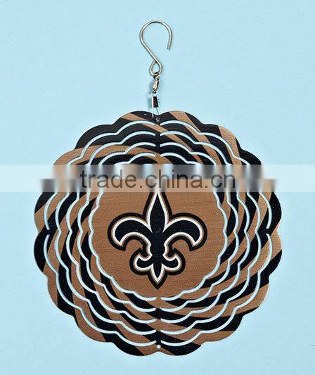 metal NFL garden spinner