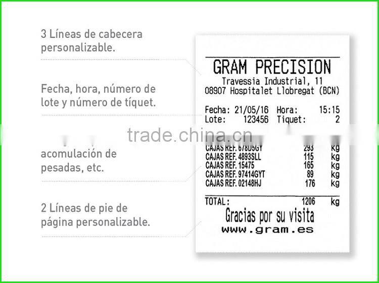 Good Performance TCAMEL S Series Electronic Digita Pallet Truck Scales