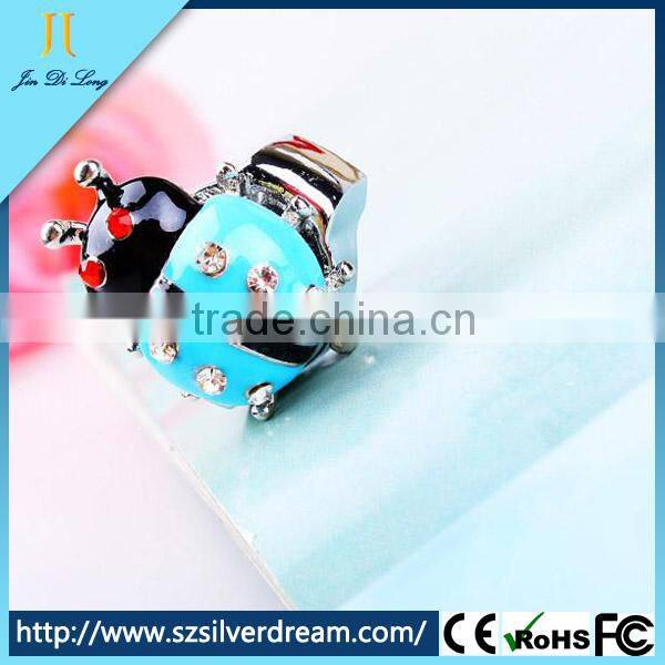 Fashion lovely scarab jewelry quartz finger lovely watch