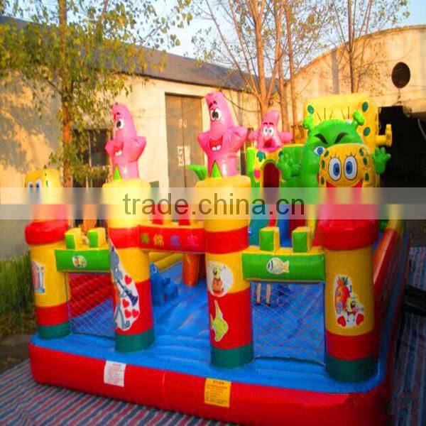 Park jumping place kids bouncy castle/ inflatable castle/kids playground