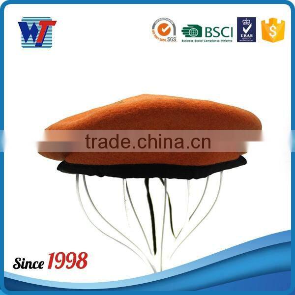 headwear fleece sun officer red military hat for men