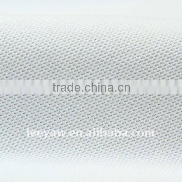 100% poly pique fabric , burn out fabric