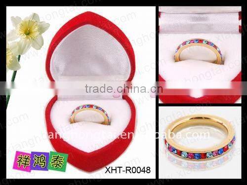 Wedding ring stainless steel jewelry