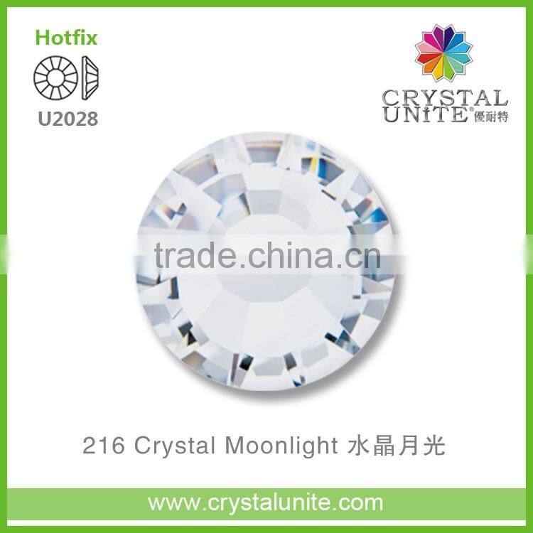 U2028 Crystal Moonlight Optimal Hot Fix Rhinestone