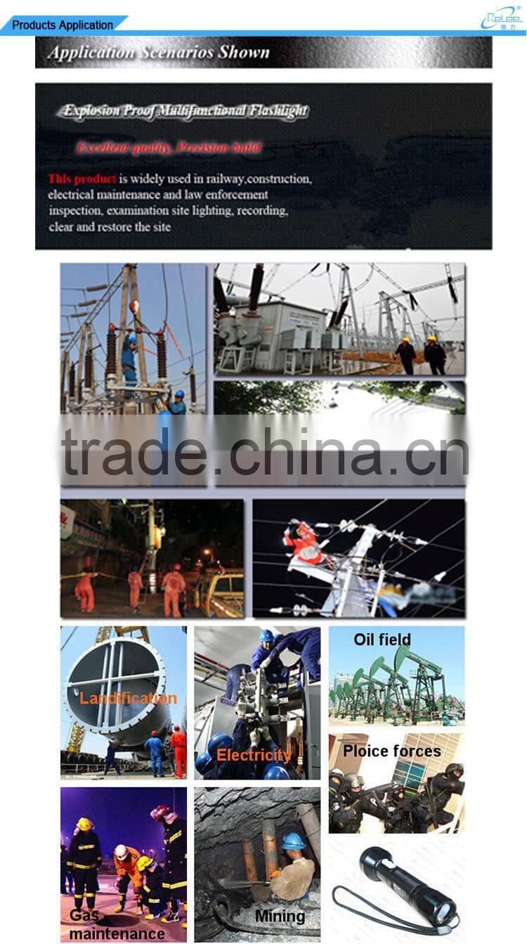 Battery capacity 8000mAh 16M 1080P police security led flashlight camera