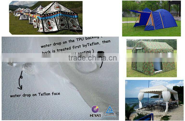 waterproof tent cotton canvas fabric