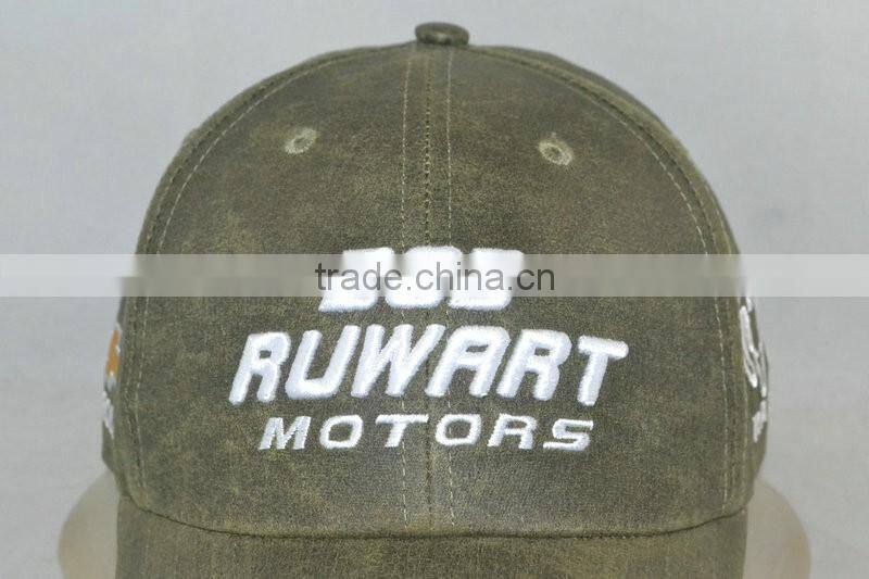 Professional custom dark green, 100% polyester, logo in front of the 3 d embroidery, 58 cm size