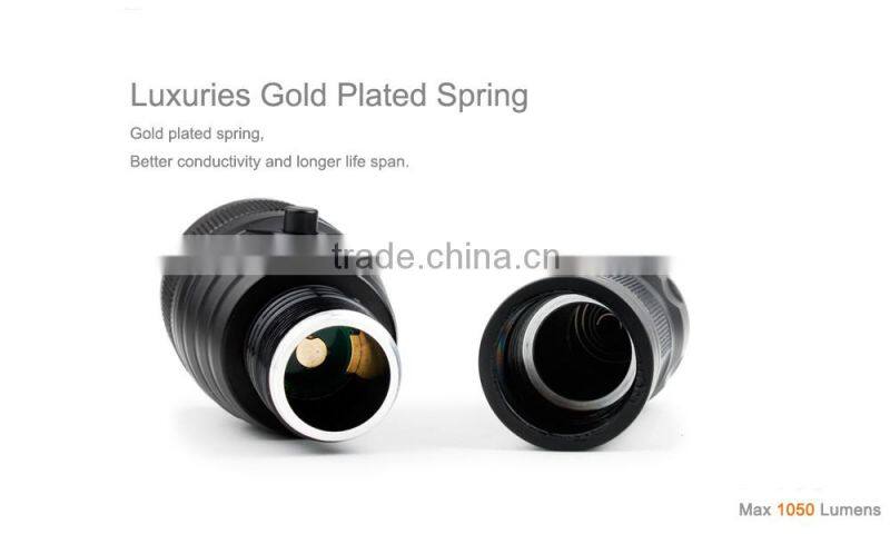 High end ip 68 good looking diving led flashlight for professional divers