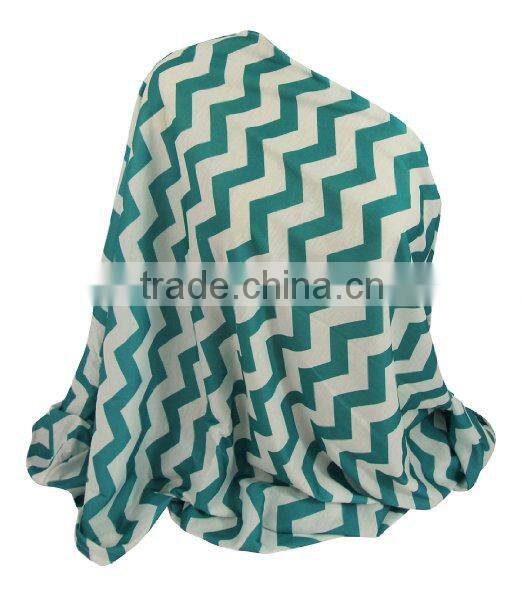 cotton spandex knit grey/white Private Breast Feeding Less Distractions For Expectant Mothers nursing scarf