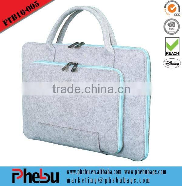 Camel Felt Document casual sling cross body bag(FTB16-011)