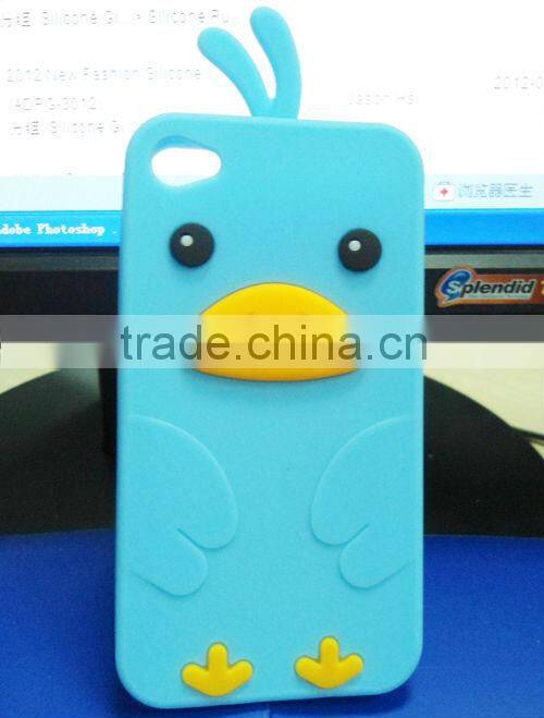 Carton Silicone Animal Case for iPhone 4S