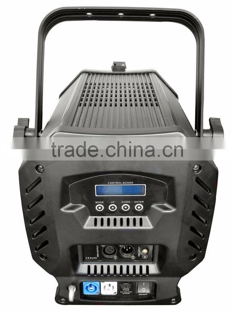 400Watt 3200K 5600K Ra 95 Electronical Zoom DMX Dimmer Sound Active Barn Door 400W COB LED Fresnel Studio TV Film SpotLight