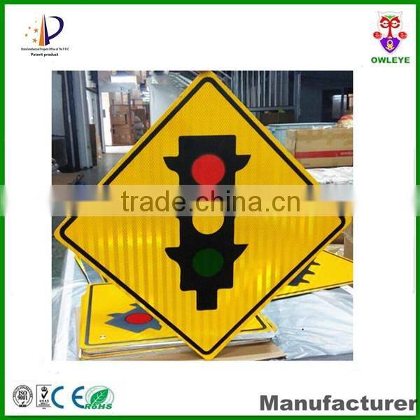 Taffic safety reflective road sign boards