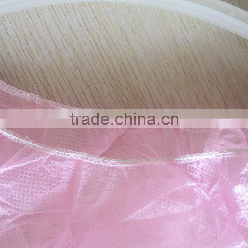 Pink disposable underwear for women