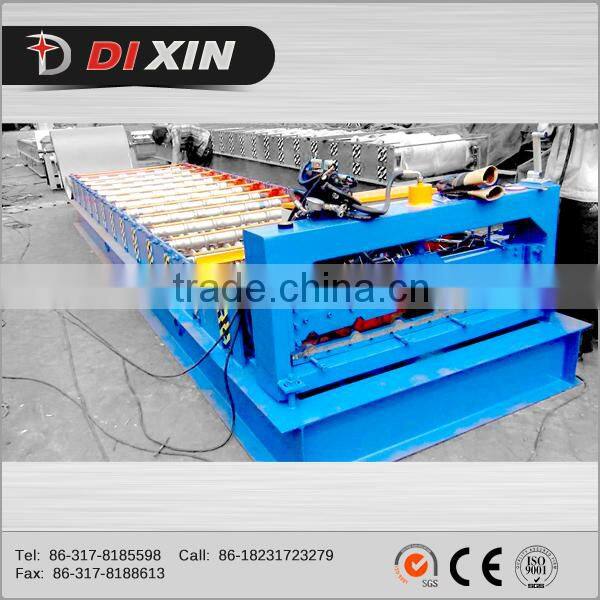 DIXIN-hydraulic uncoiler/decoiler with coil car for 10 tons coil