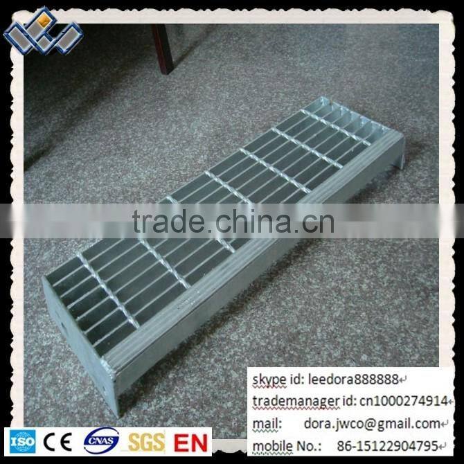 hot dip galvanized outdoor metal grate stair tread