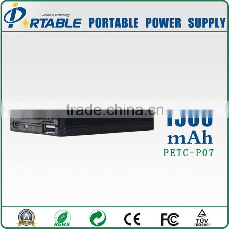 Mobile Power Bank support custom External Battery 2000mAH Power Bank Led