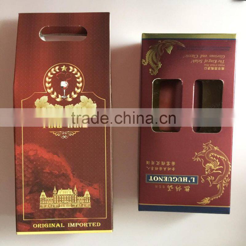 Corrugated wine box packaging