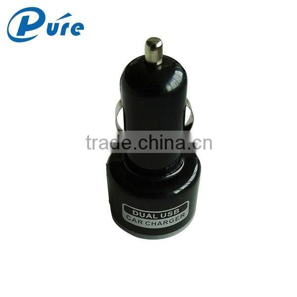 QI Standard Car Charger Hot New Products Mobile Phone 2 Port Charger High Speed Quick Charging USB Charger