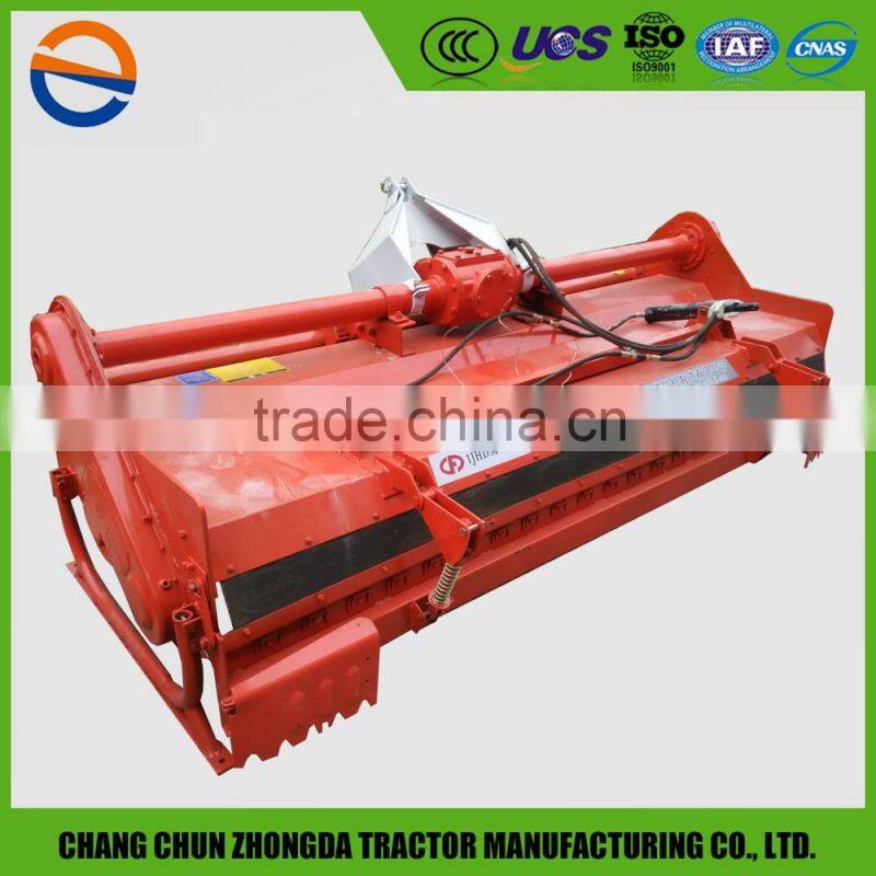 Farm tractor high quality rice and wheat gear & chain drive rotary tiller
