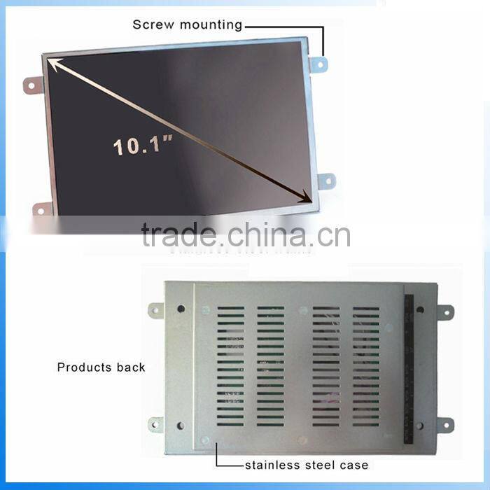 Hot sale 10 inch 6 pcs buttons full hd open frame tft lcd led monitor advertising display