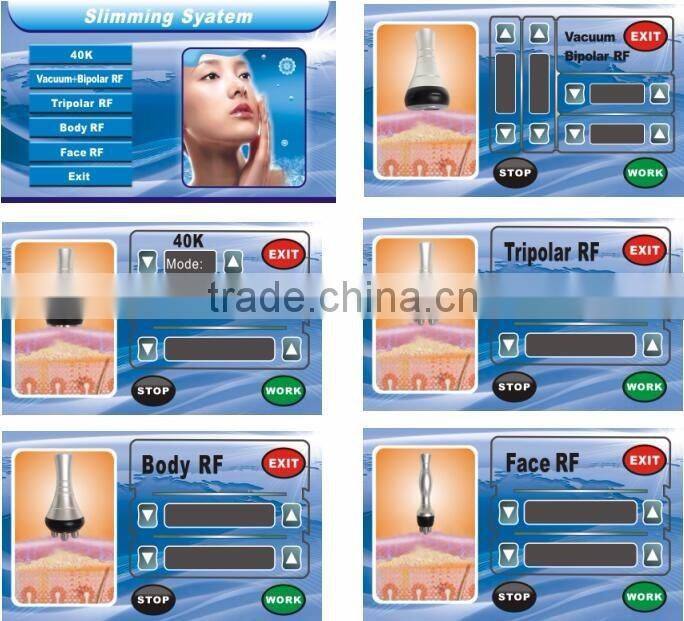 BEST! RF slimming machine cavitation tripollar rf machine