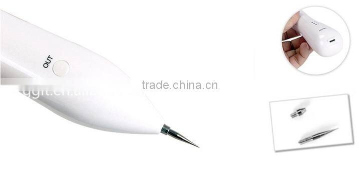 2016 new designed liquid plasma pen for tattoo removal pen for laser co2 spots removal pen