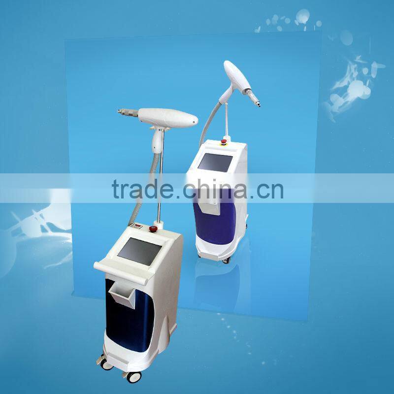 Amazing price medical Q-swithed laser hair removal equipment suit for types of skin