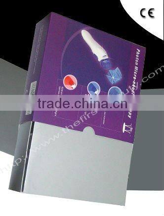 High quality photon dermaroller with changeable head