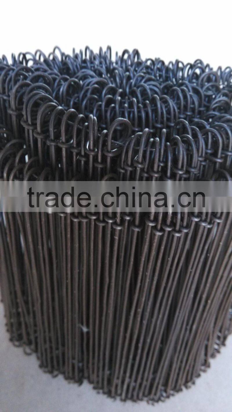 7''Twist Ties for Bags/Bags Tying /Loop tie wire black annealed/Rebar tie wires/twist wire tie