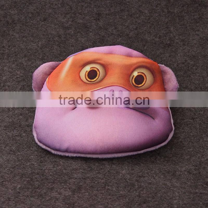 2017 New Cartoon Monster Coin Wallets-Purple (BNE8046)