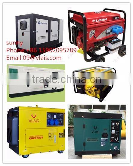 8KVA diesel generator for household use with three-phase slient engine