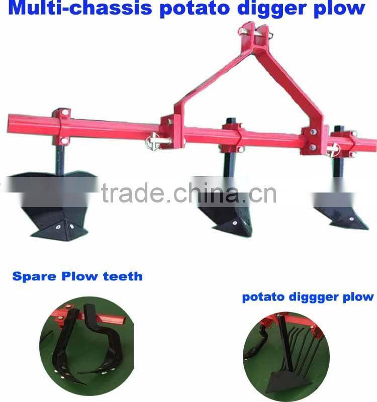 3 Point hitch Single Row Middle Buster subsoiler for potato