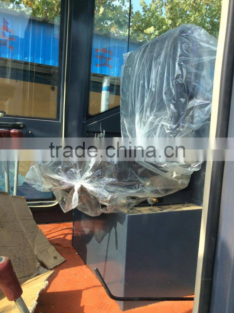 Luxury cab wheel loader for industrial, backhoe type wheel loader with ce hot sale in the world