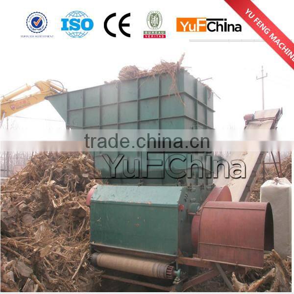 Wood Logs diesel wood chipper