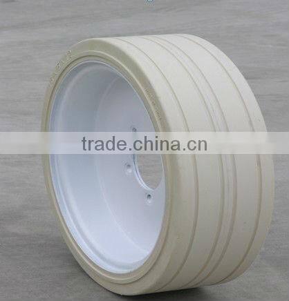 Hot sell special solid rubber tires for lifting platform